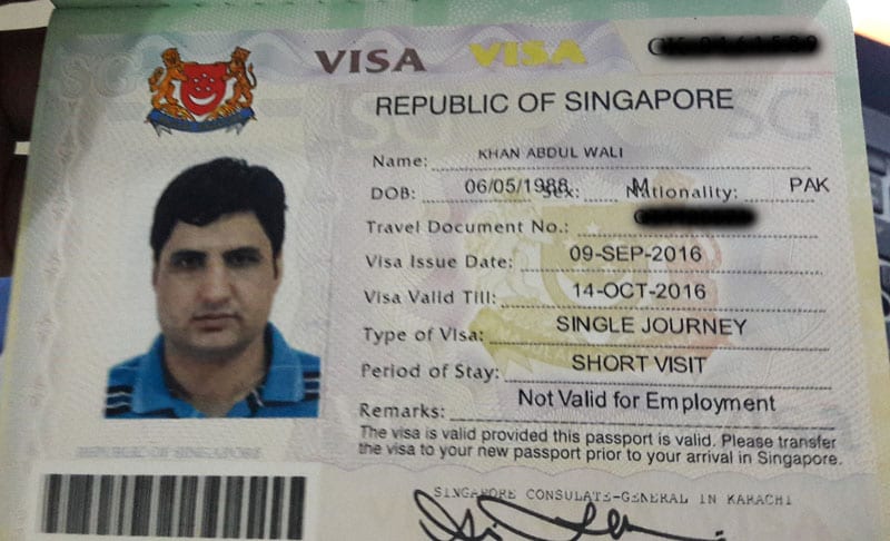 Singapore visa