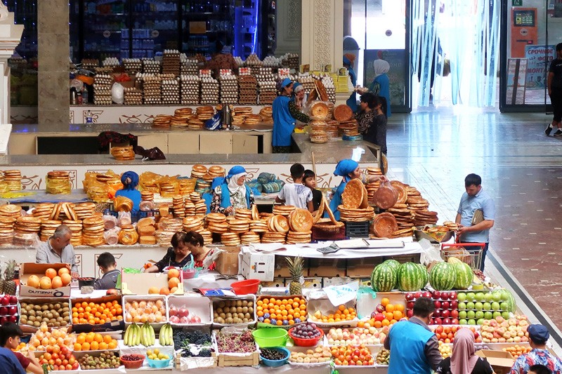 Panjshanbe bazar in tajikistan