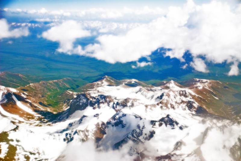 The Pamir mountains of Tajikistan.