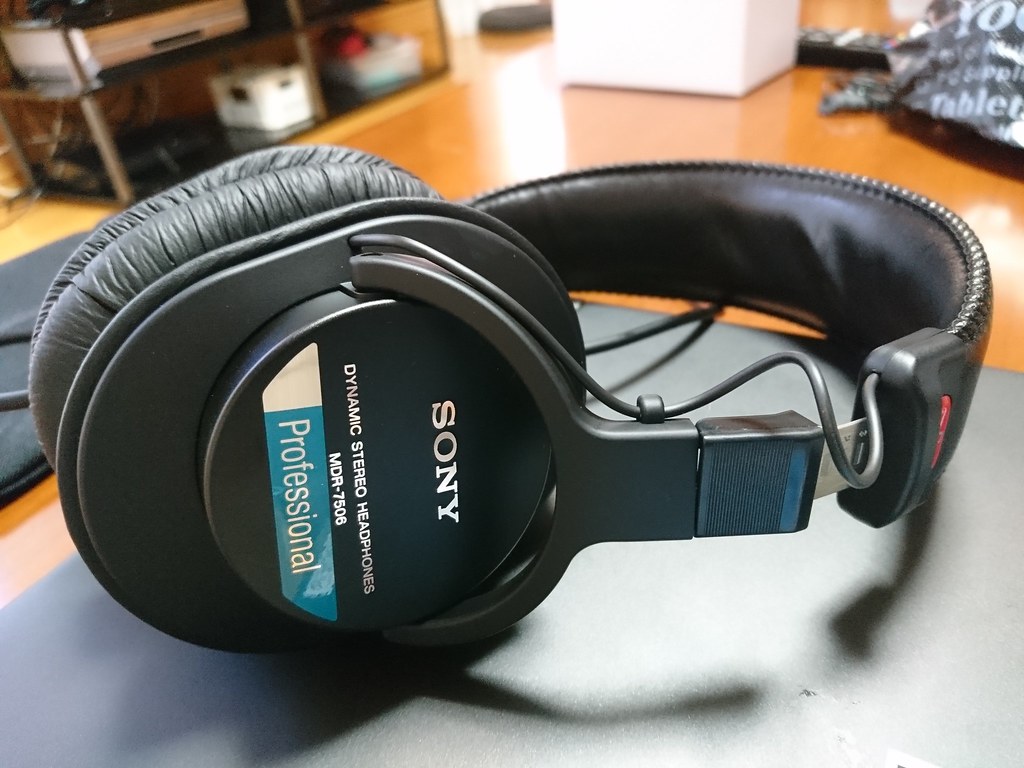 Casque professionnel Sony à large diaphragme